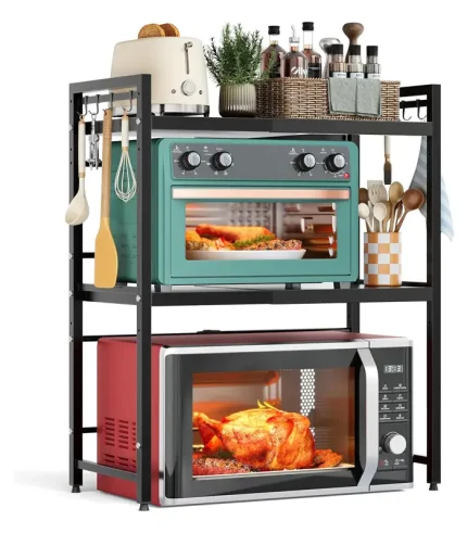 Expandable Microwave Shelf