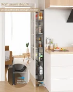 Behind Door Storage Organizer Rack - Image 4