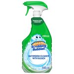 Scrubbing Bubbles Bathroom Cleaner with Bleach, Attacks Soap Scum on Tubs, Shower Walls and More